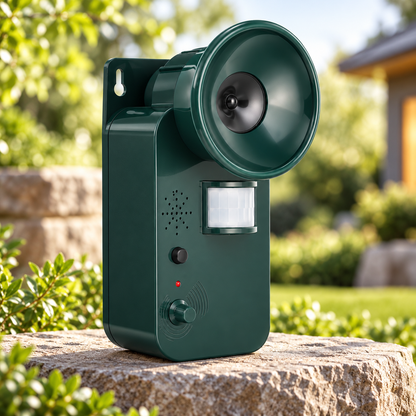 Ultrasonic Animal Repeller Motion Sensor Cordless Outdoor