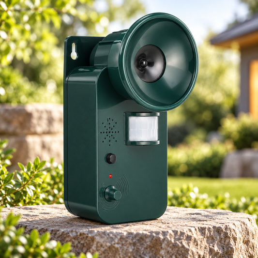 Ultrasonic Animal Repeller Motion Sensor Cordless Outdoor