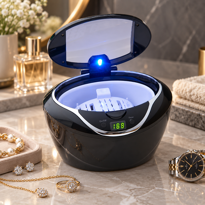 Ultrasonic Jewelry Cleaner Professional Digital Timer