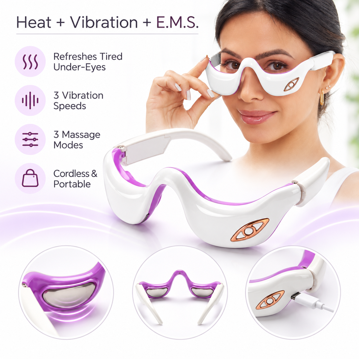 Under Eye Rejuvenator Care Device Anti Aging Tool