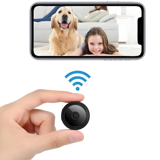 Wireless Security Camera with 1080p HD Recording and Night Vision, Motion Detection