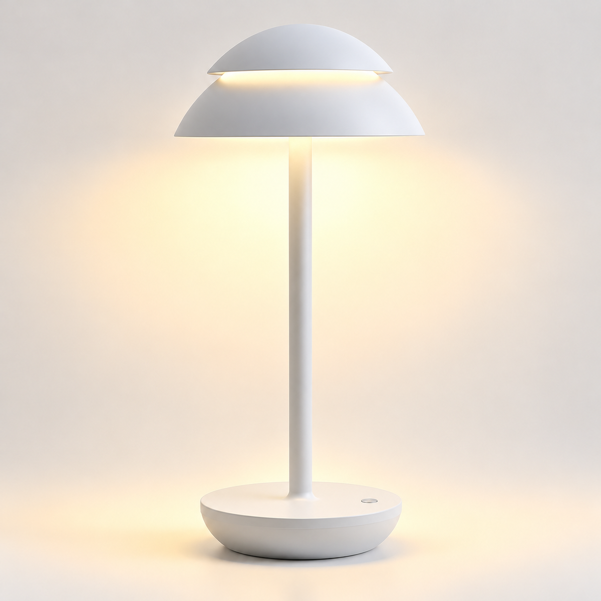 Warm Table Lamp Rechargeable Modern Design