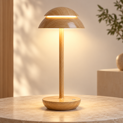 Warm Table Lamp Rechargeable Modern Design