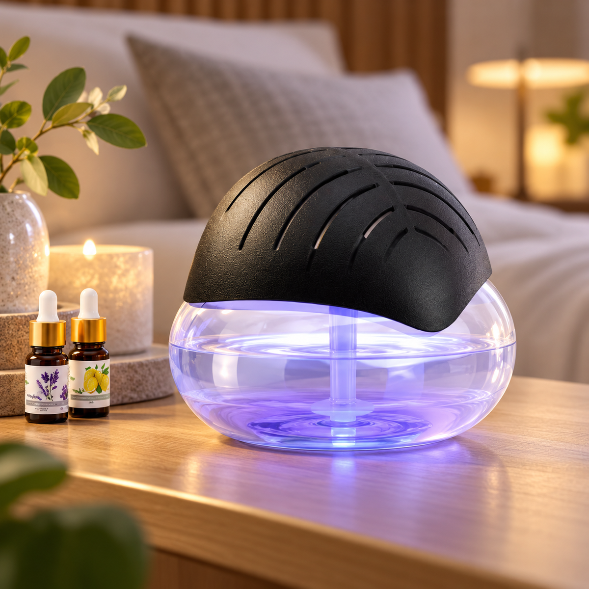 Water Based Air Purifier Aromatherapy Diffuser Aroma Mist