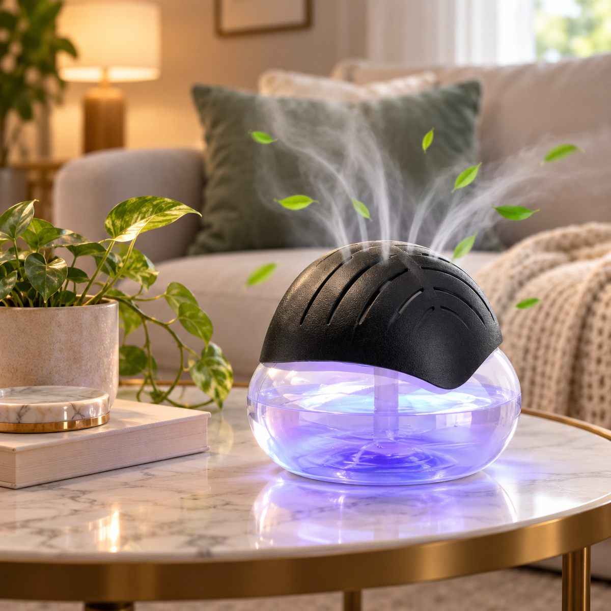 Water Based Air Purifier Aromatherapy Diffuser Aroma Mist