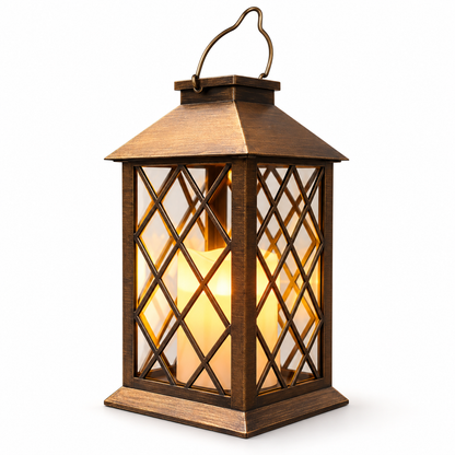 Weatherproof Garden Hanging Lantern Outdoor Decor