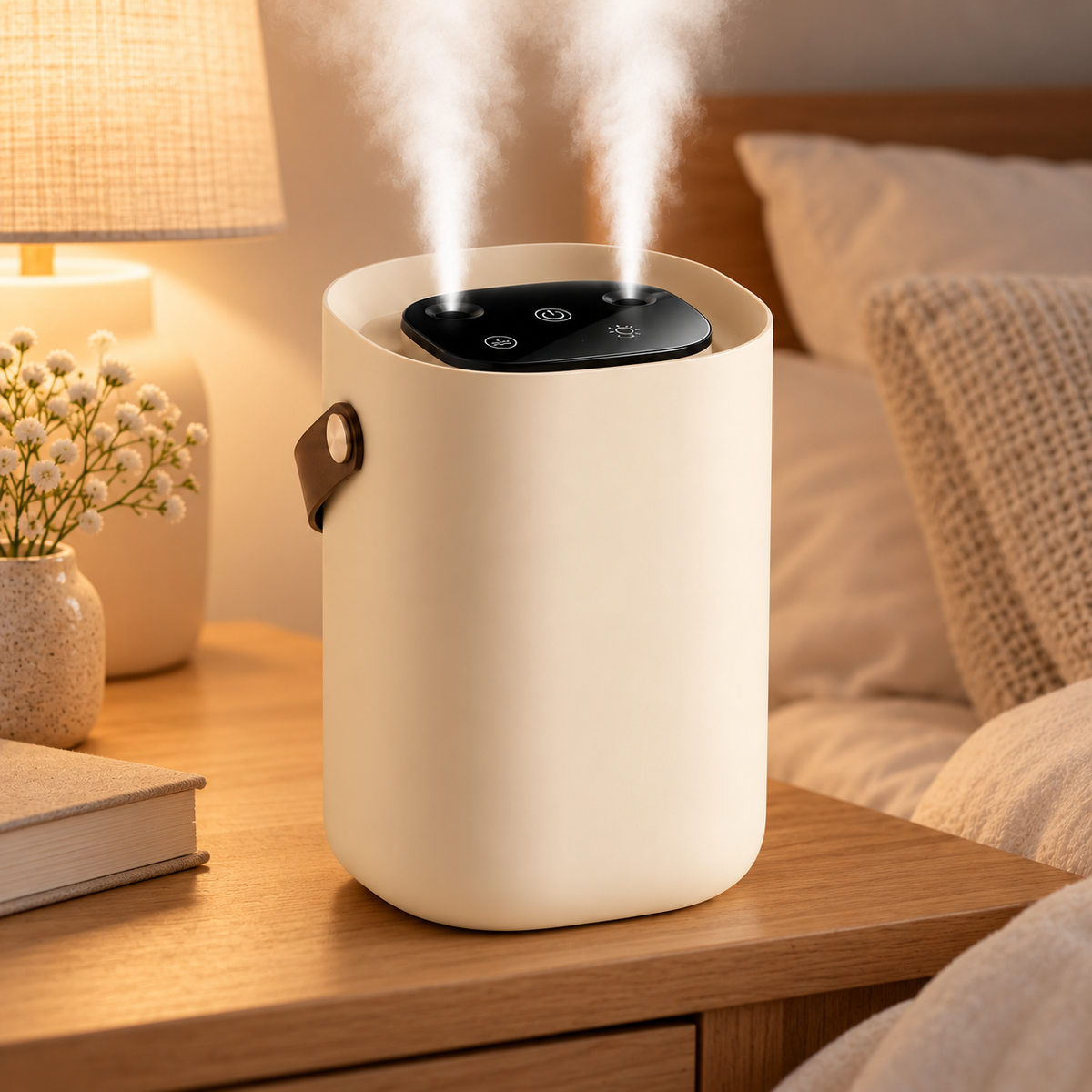 Whisper Quiet Baby Humidifier Portable Compact Nursery