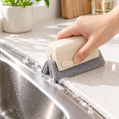 Window Cleaning Brush Gap Crevice Multi Use Tool