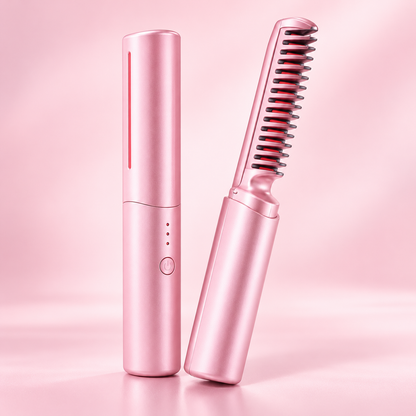 Wireless Hair Straightener Cordless Portable Travel Clogs