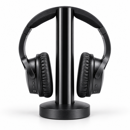 Wireless Headphones Long Range Comfortable Fit