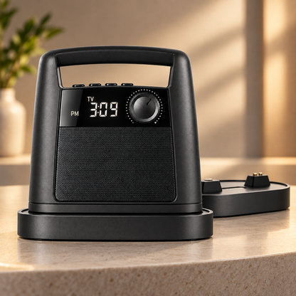 Wireless TV Speaker Rechargeable Portable Design