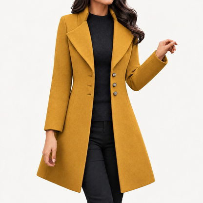 Women's Italian Style Warm Coat | Outerwear