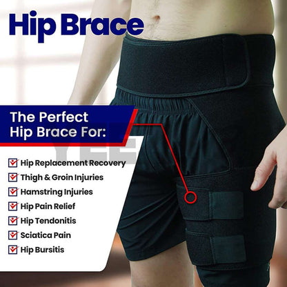 Hip Wrap Support Belt – Stabilize and Relieve Hip Pain!