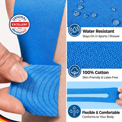 Kinesiology Reduce Shoulder Pain & Knee Tape
