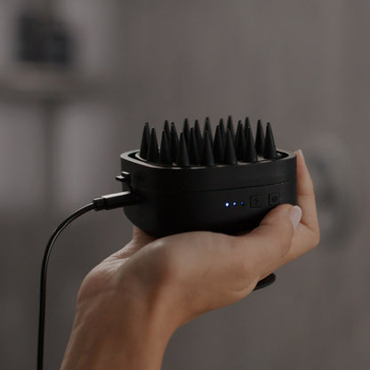 Adjustable Electric Rechargeable Scalp Massager Handheld