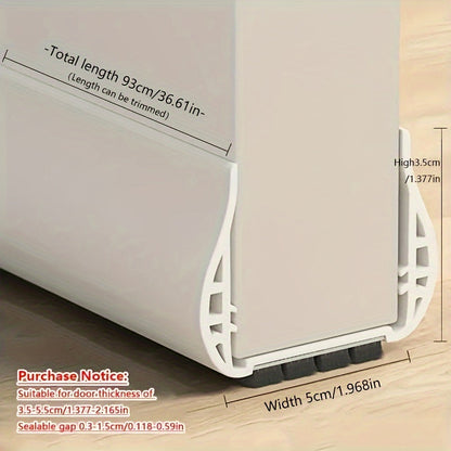 SnugBlock Doorstop Adjustable for Insulation and Soundproofing