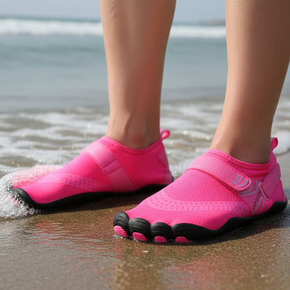 Barefoot Water Shoes with Breathable Mesh and Thin Protective Sole for Natural Walking
