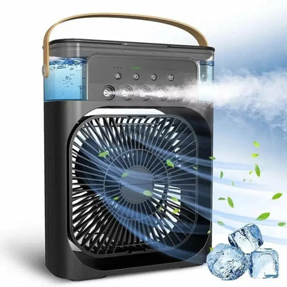 Portable Air Conditioner Fan with Water Cooling & Humidifier