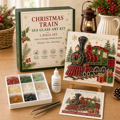 Christmas Sea Glass Art Kit