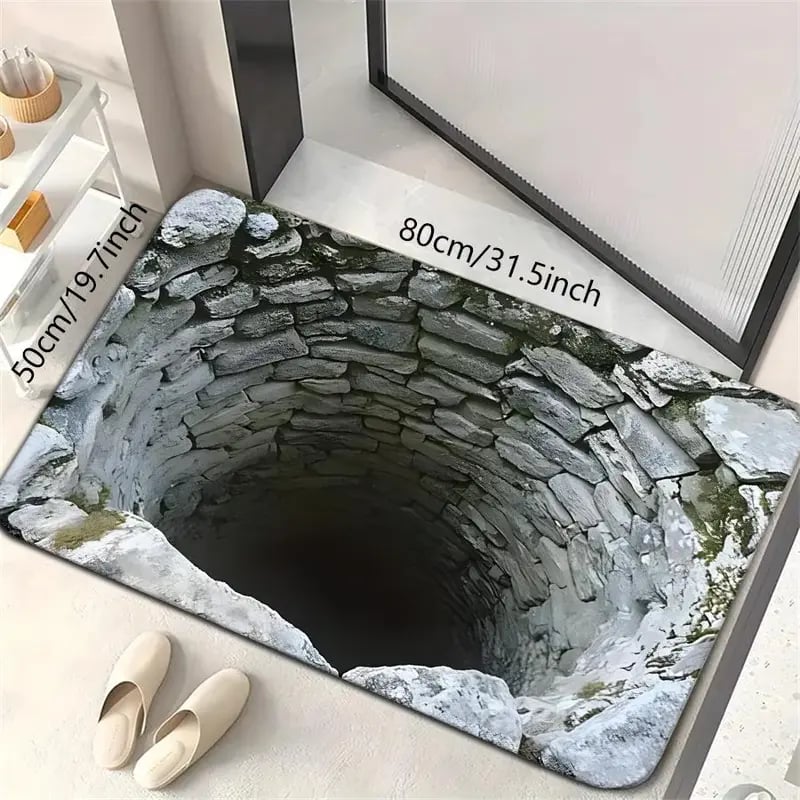 Endless Abyss Illusion Doormat – Mind-Bending 3D Visual Effect