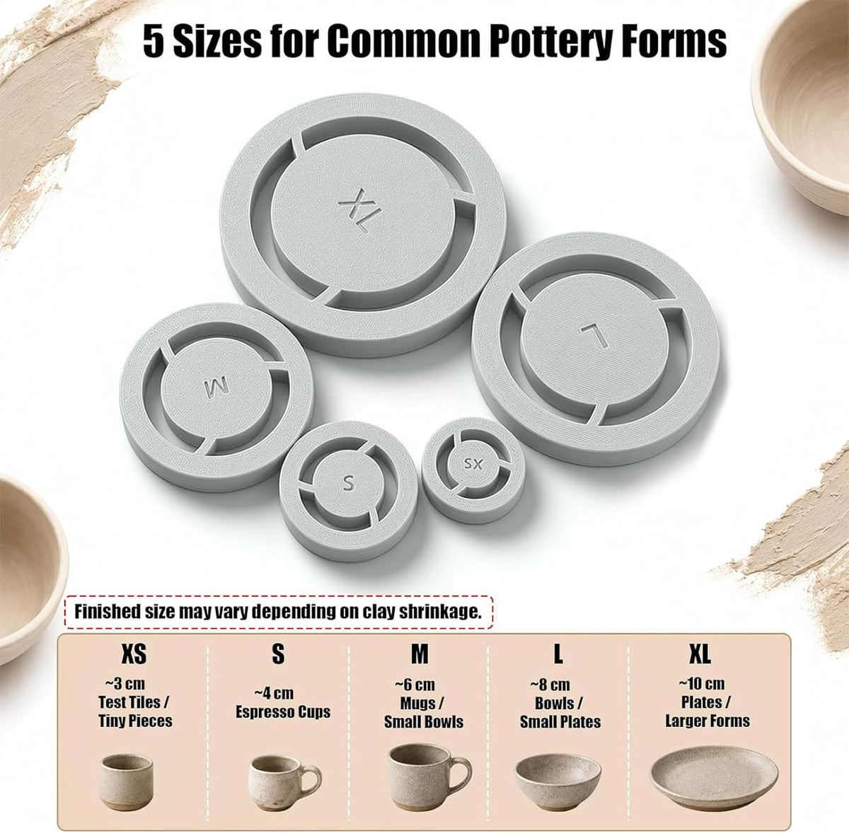 Pottery Foot Ring Tool