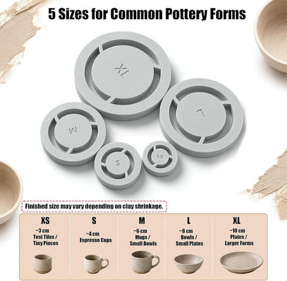 Pottery Foot Ring Tool