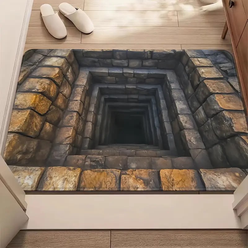 Endless Abyss Illusion Doormat – Mind-Bending 3D Visual Effect