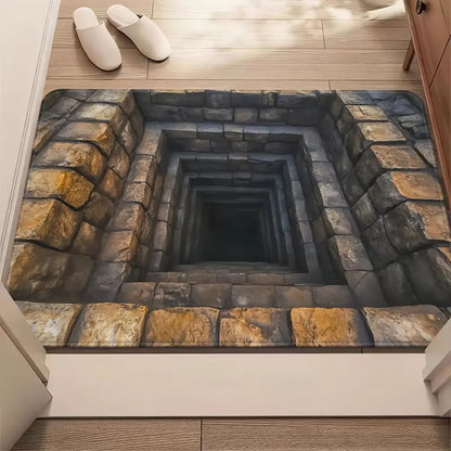 Endless Abyss Illusion Doormat – Mind-Bending 3D Visual Effect