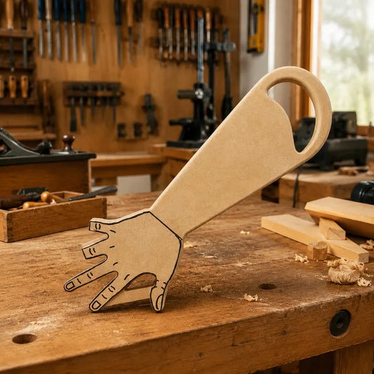 Hand-Shaped Table Saw Push Stick