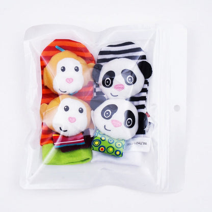 Baby Sensory Socks Bracelet Developmental Playtime Fun