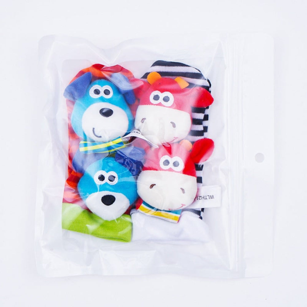 Baby Sensory Socks Bracelet Developmental Playtime Fun