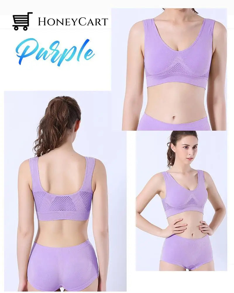 Breathable Comfort Air Bra