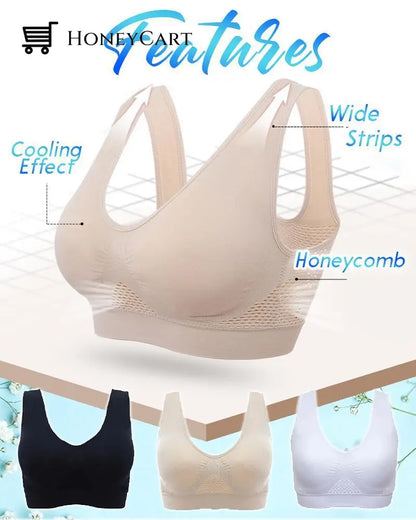 Breathable Comfort Air Bra