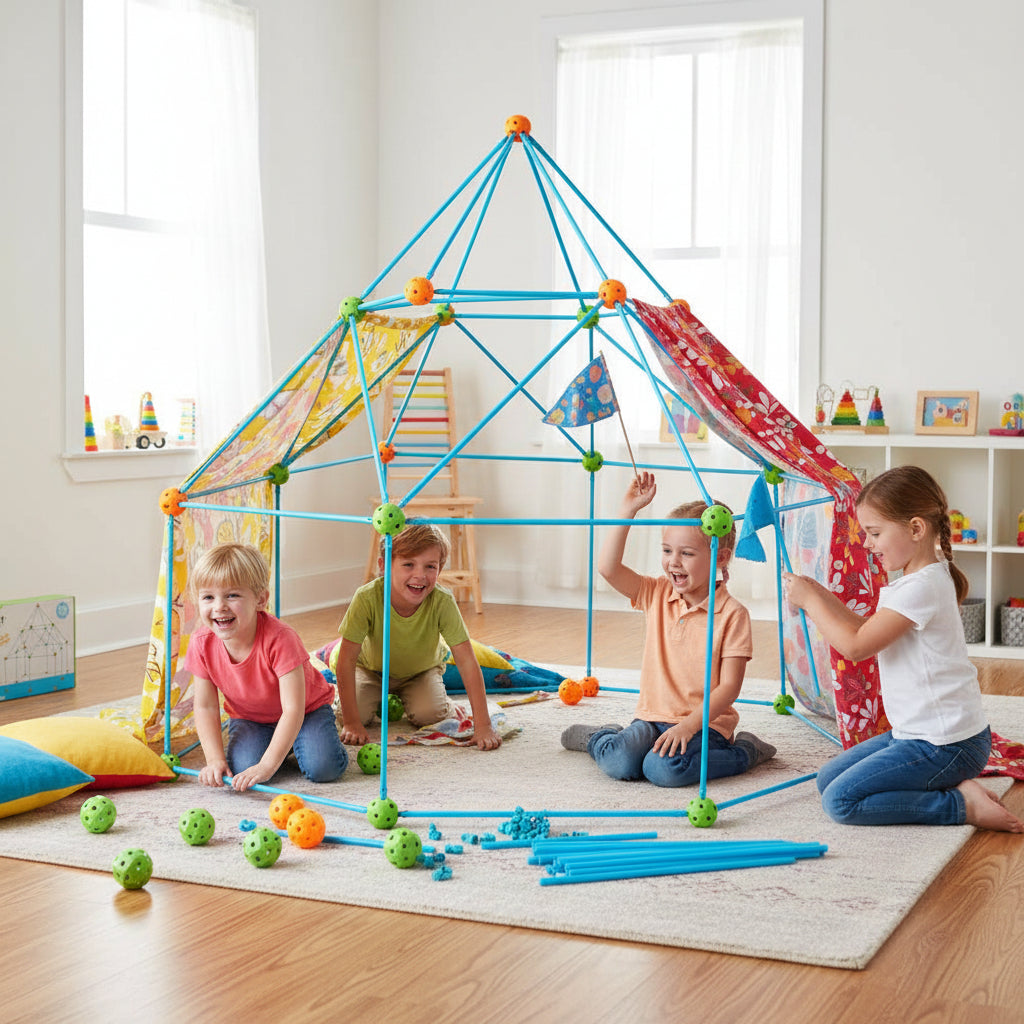 Building Tent Kit Creative Construction Set Imaginative Play