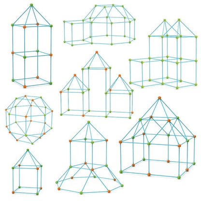 Building Tent Kit Creative Construction Set Imaginative Play