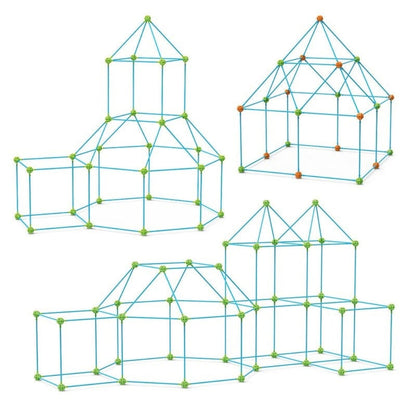 Building Tent Kit Creative Construction Set Imaginative Play