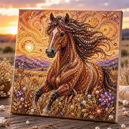 Animal Pearl Art DIY Craft Kit – Create Your Own Sparkling Handmade Masterpiece