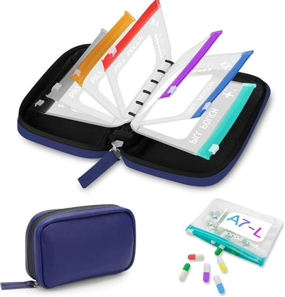 Waterproof Pill Pouch Set-14Pcs Bags Inside