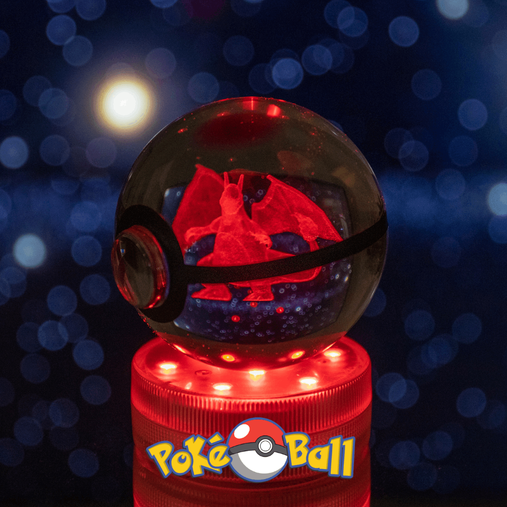 Glowing Crystal Pokeball