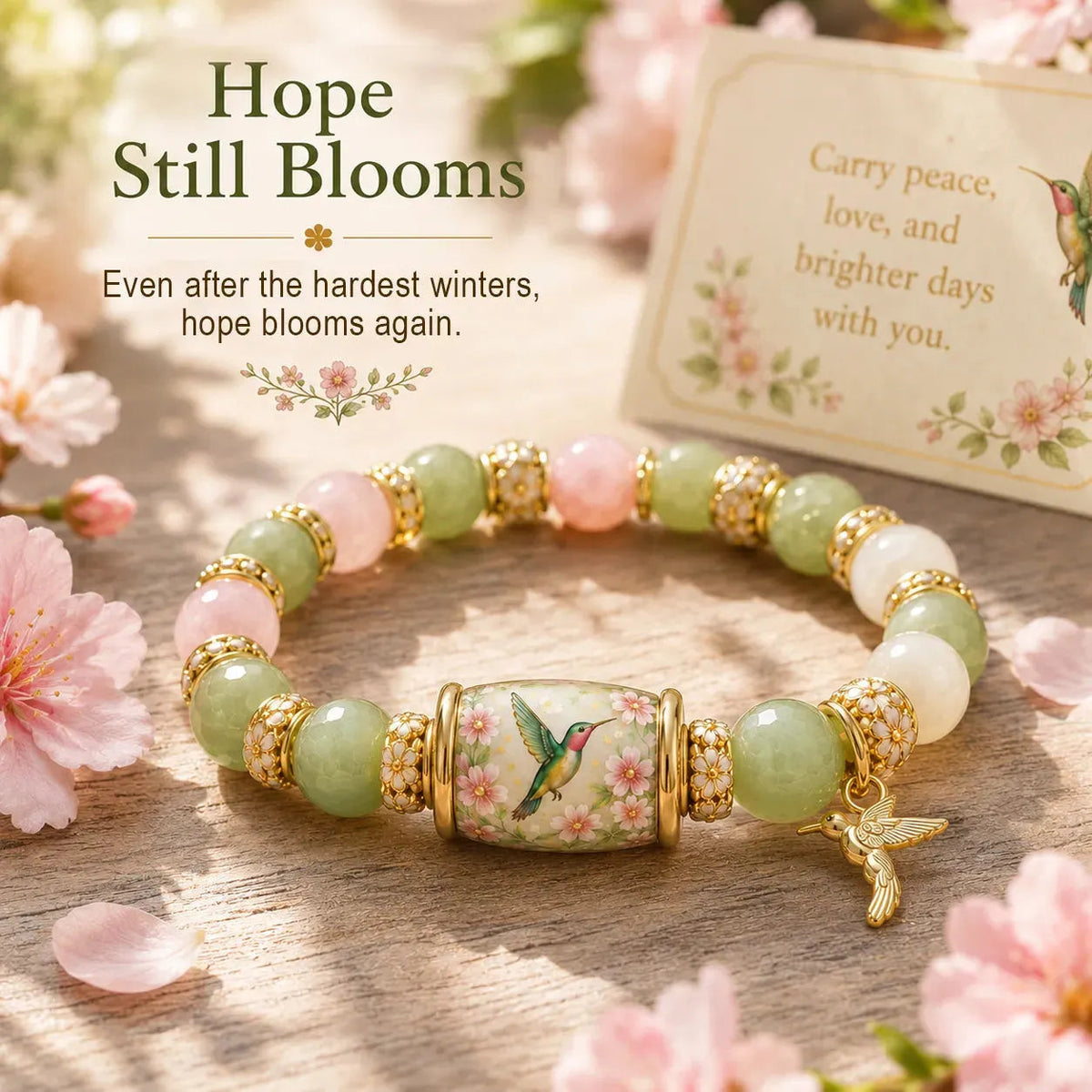 Hummingbird Garden Faith Bracelet | 2026 Limited Edition Bracelet
