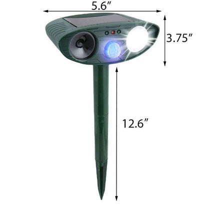 Ultrasonic Dog Repeller Solar Powered