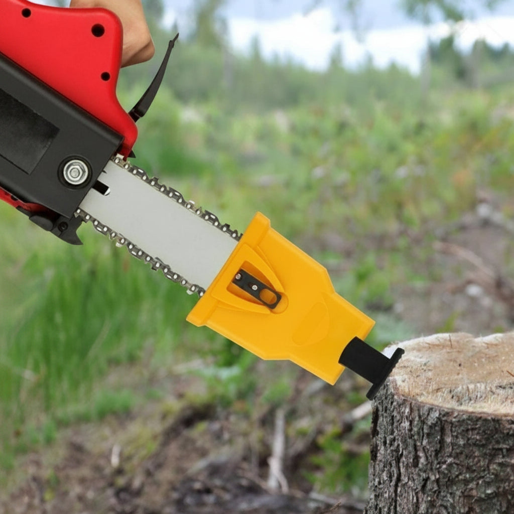 Chainsaw Sharpener Tool Guide Clamp Handheld Adjustable