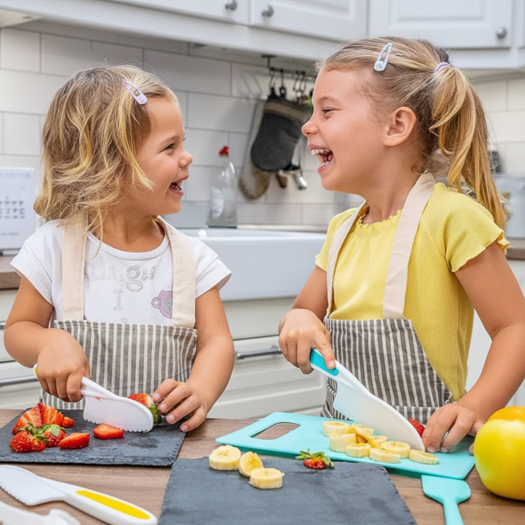 Children's Kitchen Set Play Safe Cutting Tools