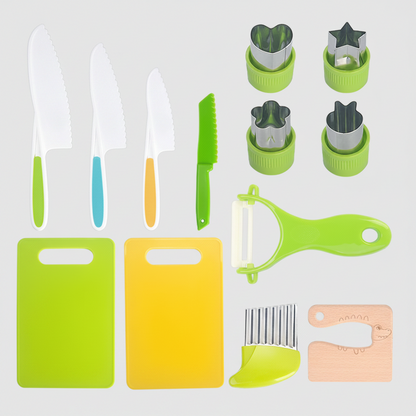 Children's Kitchen Set Play Safe Cutting Tools