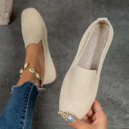 Women's Lace Up Sneakers with Rounded Toe and Textured Outsole Grip