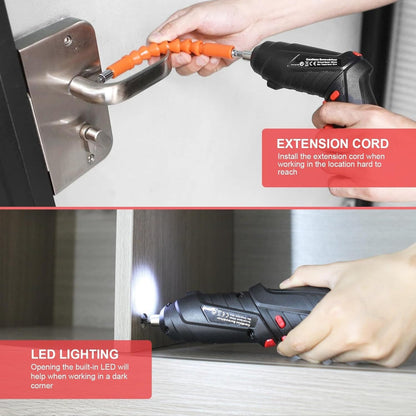 Cordless Drill Power Drill Electric Screwdriver Compact Design