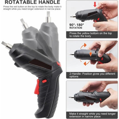 Cordless Drill Power Drill Electric Screwdriver Compact Design