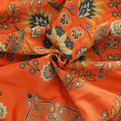 Cotton Throw Blanket Reversible Decorative Fringe Design