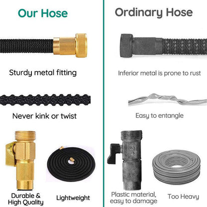100FT Expandable Garden Hose No Kink, Leakproof, Lightweight with 8 Spray Modes