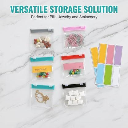 Self-sealing Zipper Medicine Bags